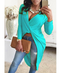 Asymmetrical Women"s T-Shirt