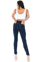 Ladies High Rise Skinny Jeans