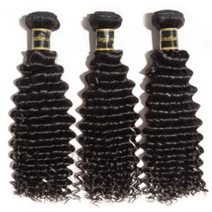 10A Luxury Deep Curly Brazilian Hair Bundles
