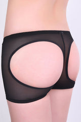 Black Butt Lifter Sexy Cutout Boyshort