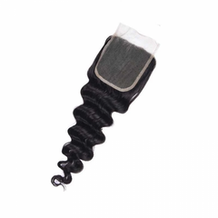 4 X 4 Loose Deep Free Parted Lace Closure