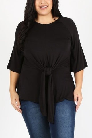 ***New Arrivals*** Women New Plus Size Solid Tunic Top