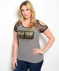 PLUS SIZE TOP