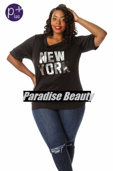 New York Short Sleeve Top